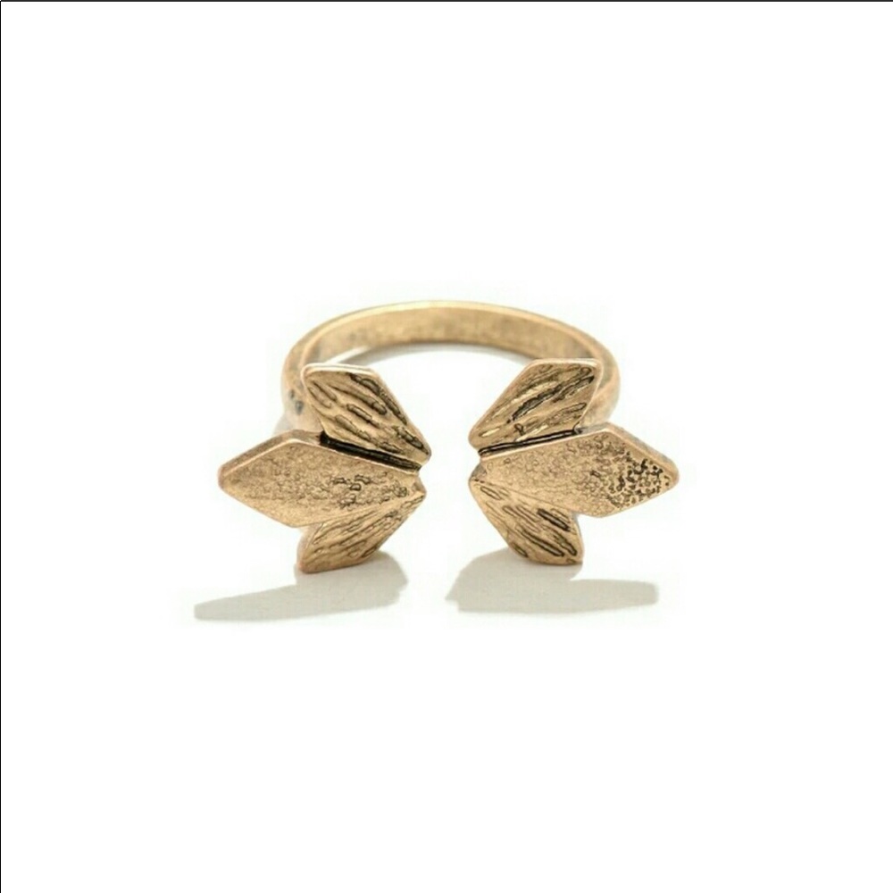 Open Front Rustic Ring